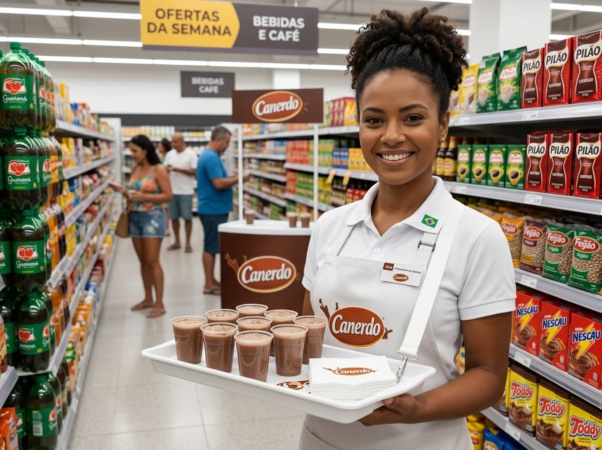 Degustação no PDV